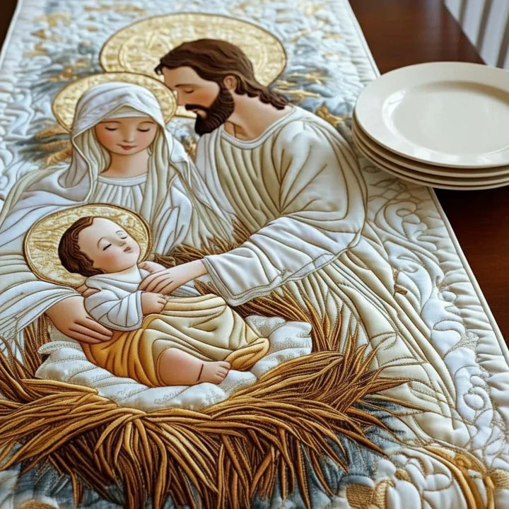 Tikattu pöytäalusta - Betlehemin valo
